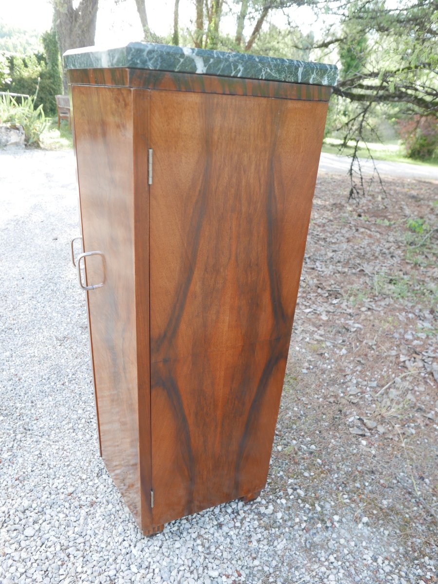 Art Deco Walnut Cabinet-photo-3