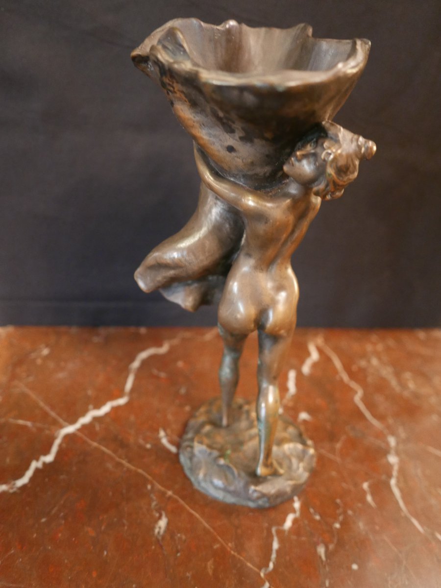 Jean Marie Mengué bronze art nouveau-photo-2