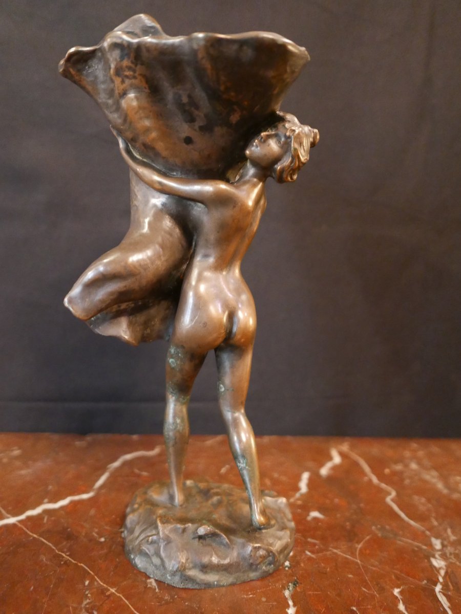 Jean Marie Mengué bronze art nouveau-photo-1