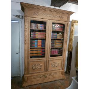 19th Century Renaissance-style Oak Bookcase