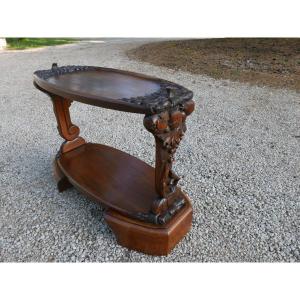 Art Nouveau Walnut Sideboard