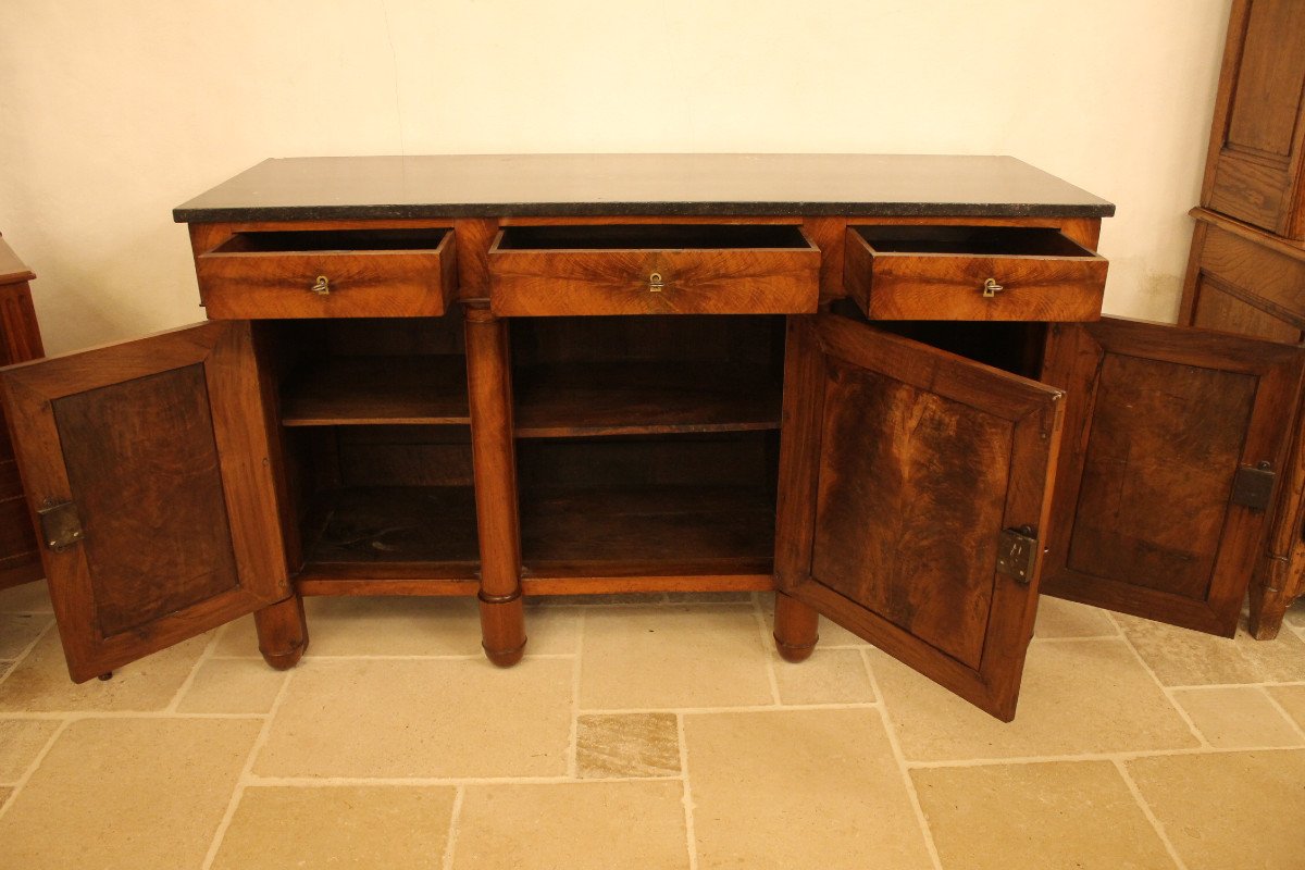 Sideboard With Rotating Columns, Empire Period-photo-2