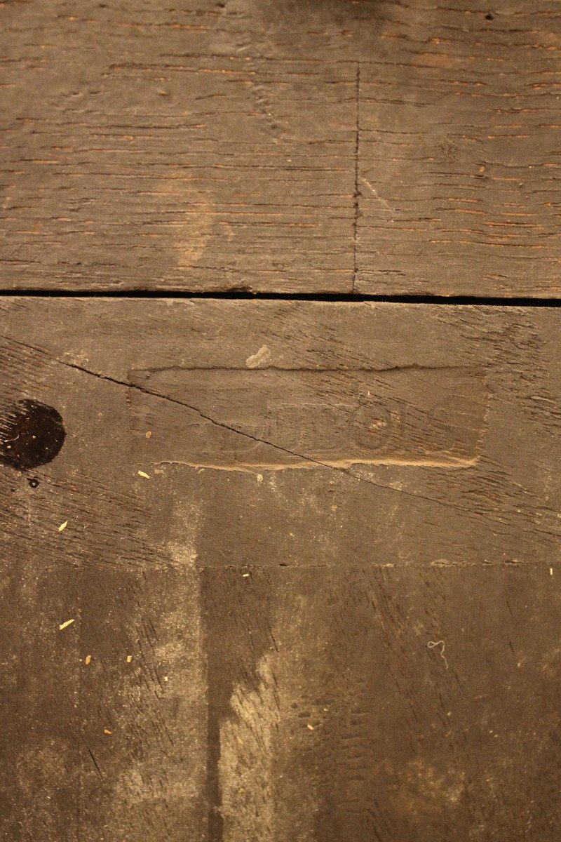 Louis XV Cartel And Console In Boulle Marquetry, A Dubois Stamp-photo-4