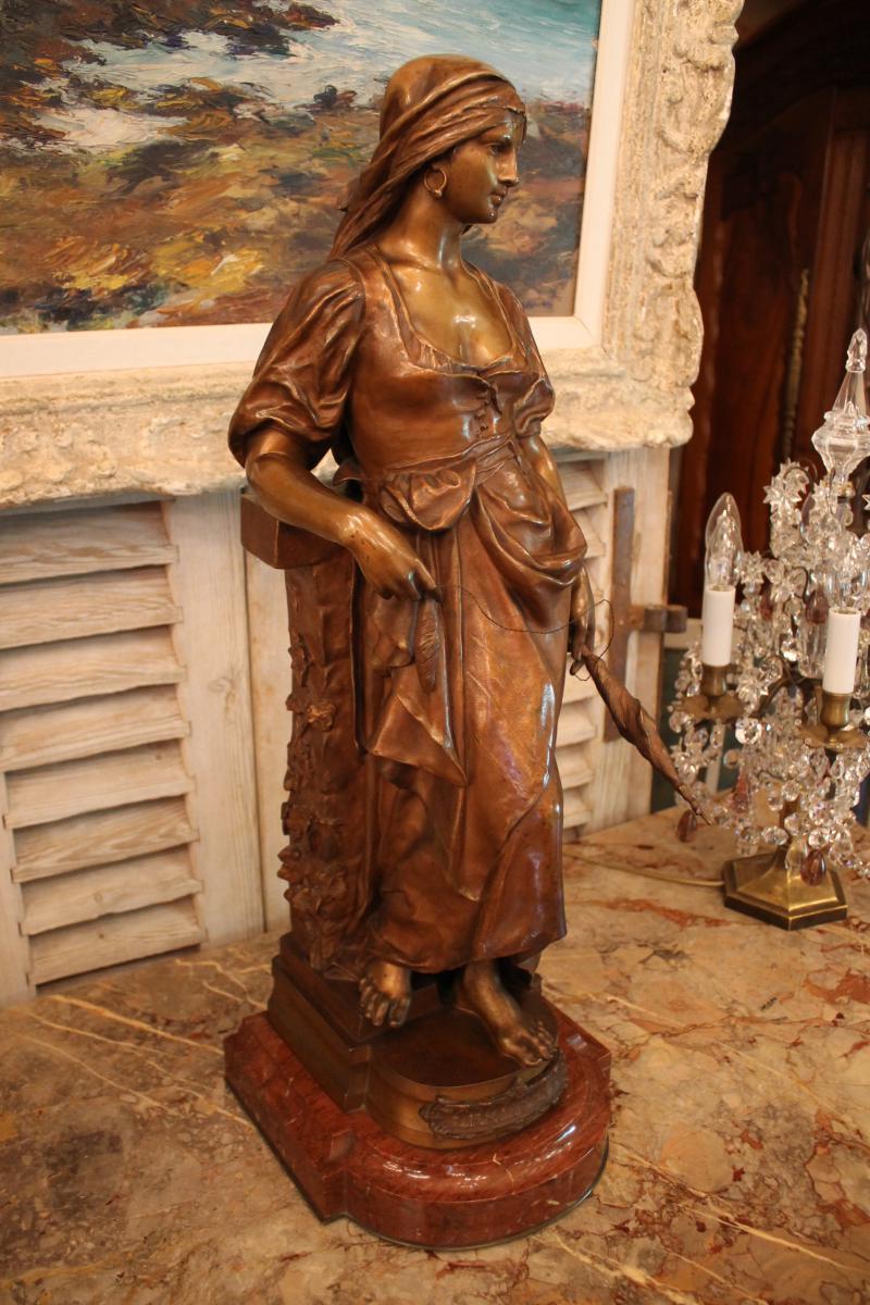 "Graziella" Bronze De Marioton-photo-2