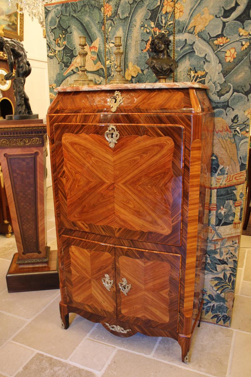 Secrétaire d'époque Louis XV Estampillé J.birckle