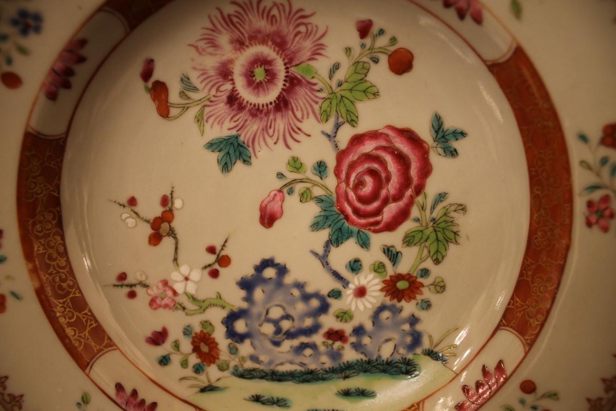 Pair Of Plates China India Company-photo-2