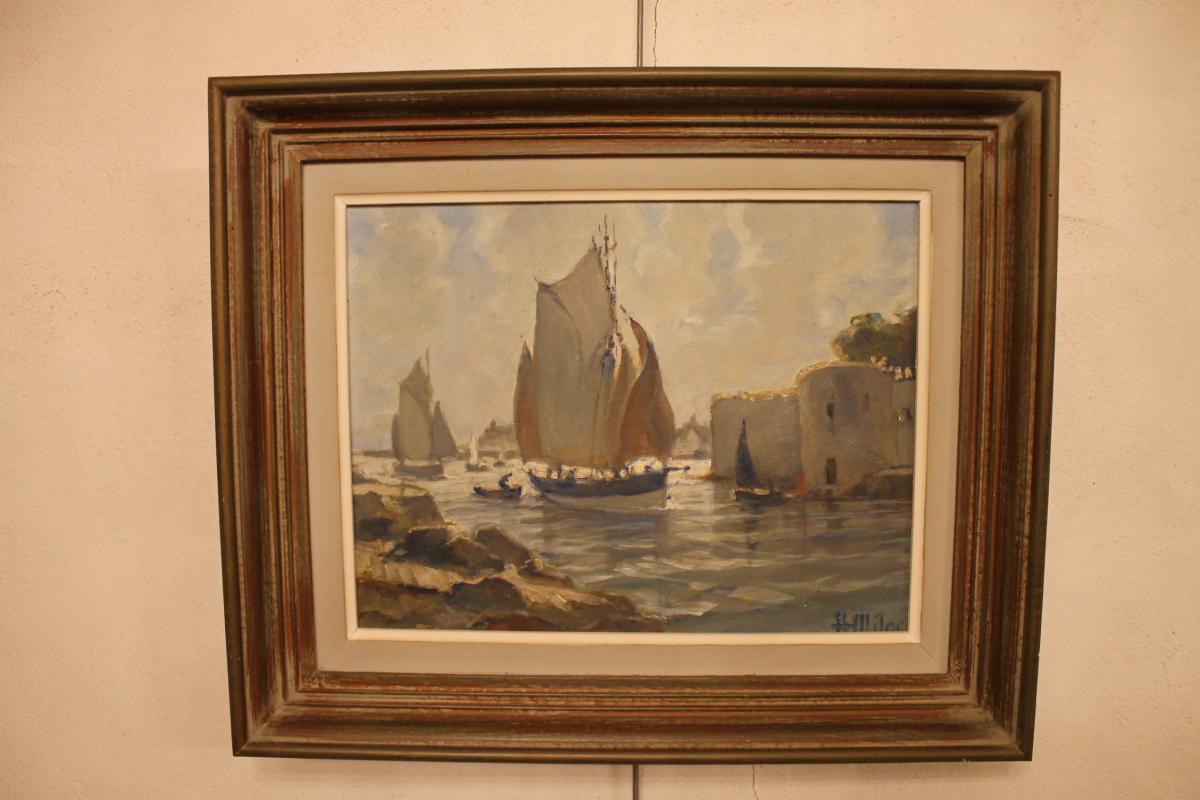 Painting By Henri Miloch-photo-1