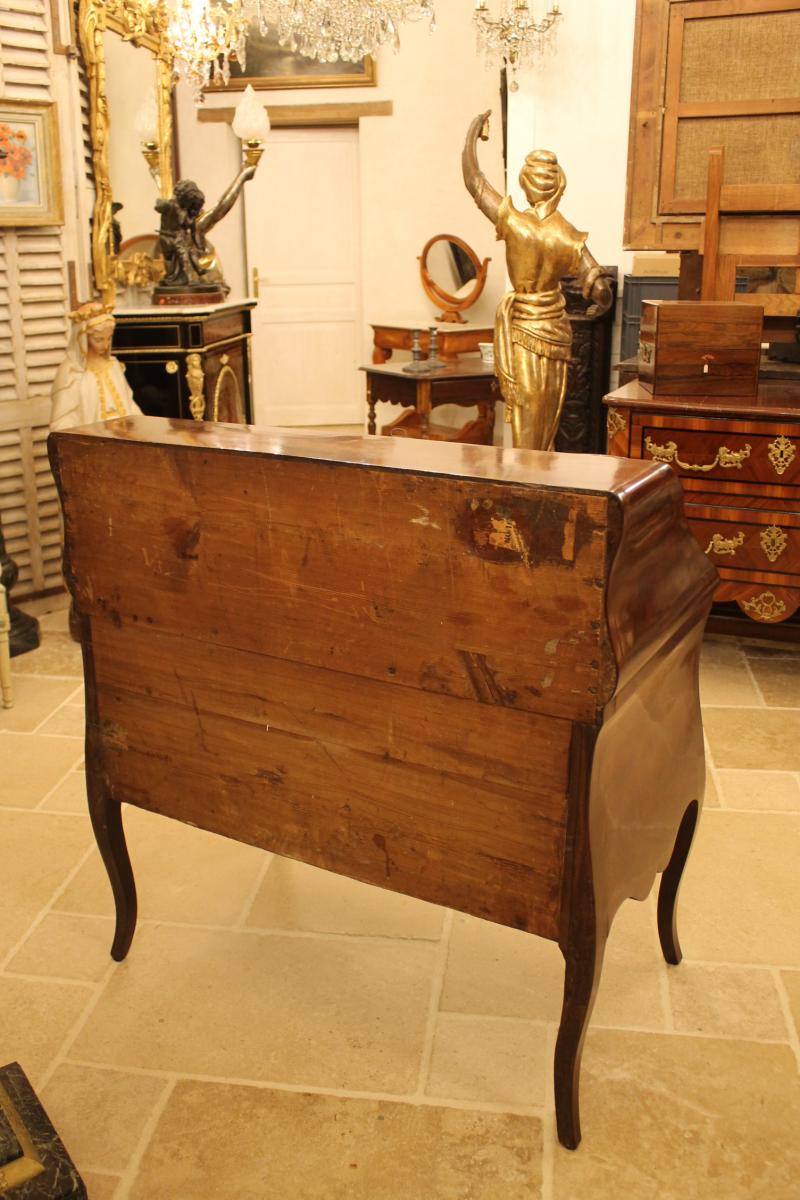 Massive Mahogany Slope Office, Louis XV Period-photo-6