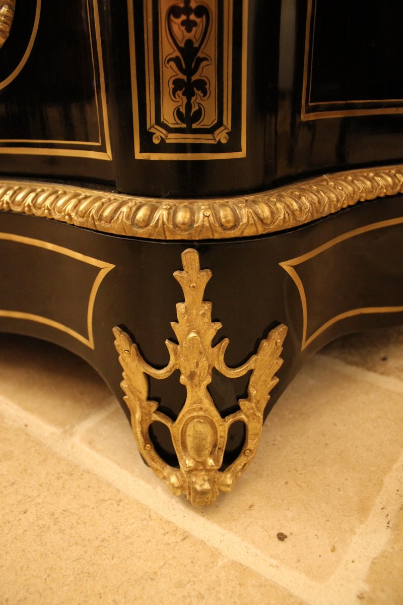 Support Height Cabinet, Napoleon III Period-photo-1