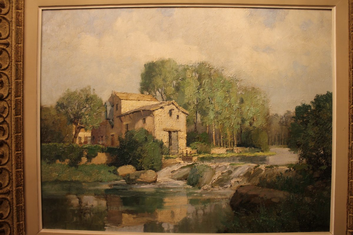 Georges Charles Robin (1903-2003) - Moulin De Chariet Près De Boussay-photo-2