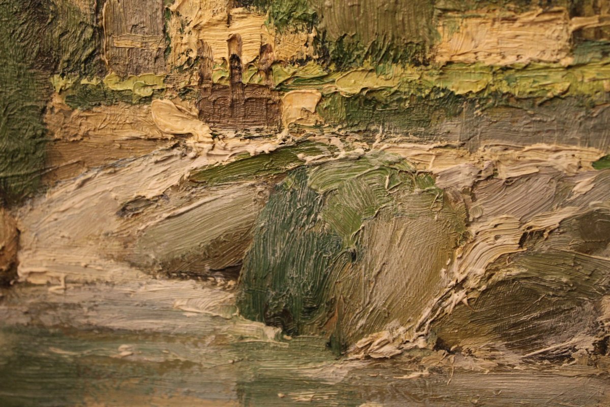 Georges Charles Robin (1903-2003) - Moulin De Chariet Près De Boussay-photo-4