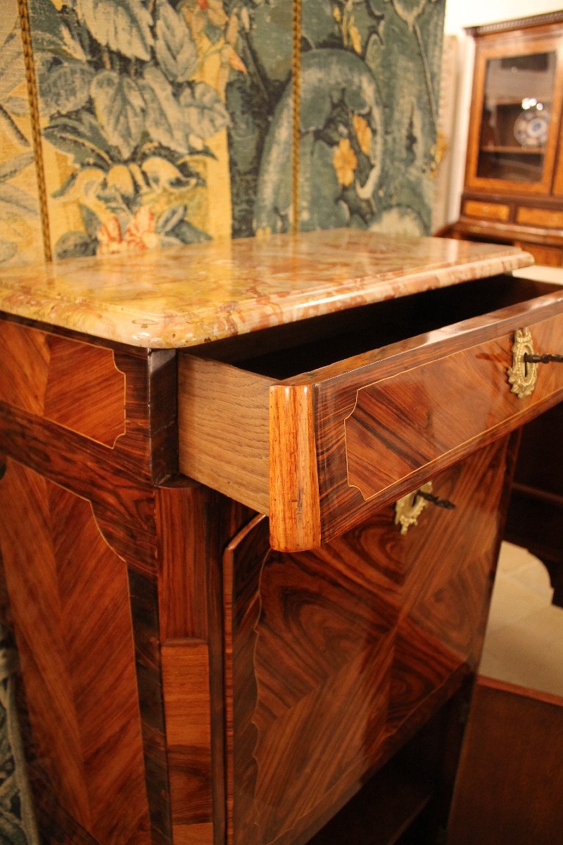 Small Louis XV Secretary Stamped Louis Noël Malle-photo-4
