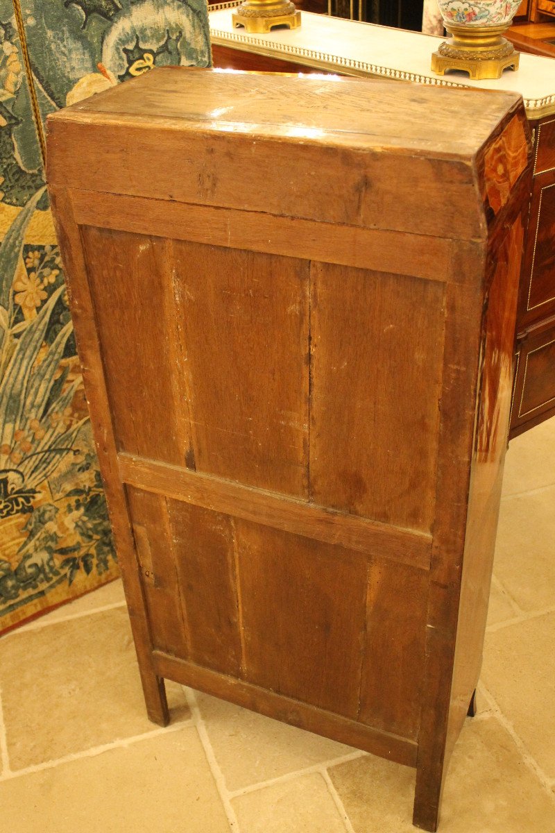 Small Louis XV Secretary Stamped Louis Noël Malle-photo-8