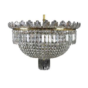 Baccarat – Large Ceiling Chandelier, Circa 1900