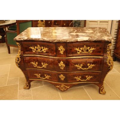 Louis XV Commode Stamped G. Schwingkens