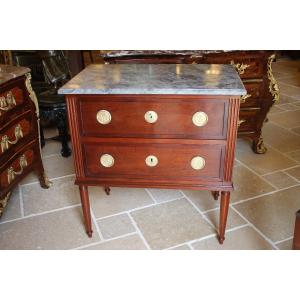 Small Chest Of Drawers Louis XVI Mahogany