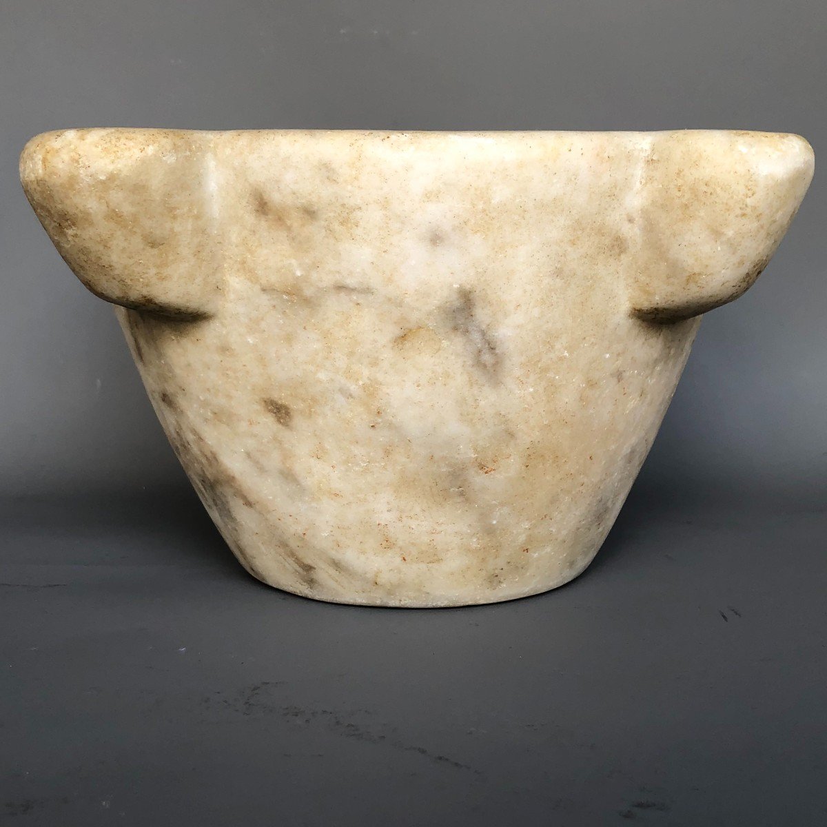 Marble Mortar - XIXth Century-photo-1