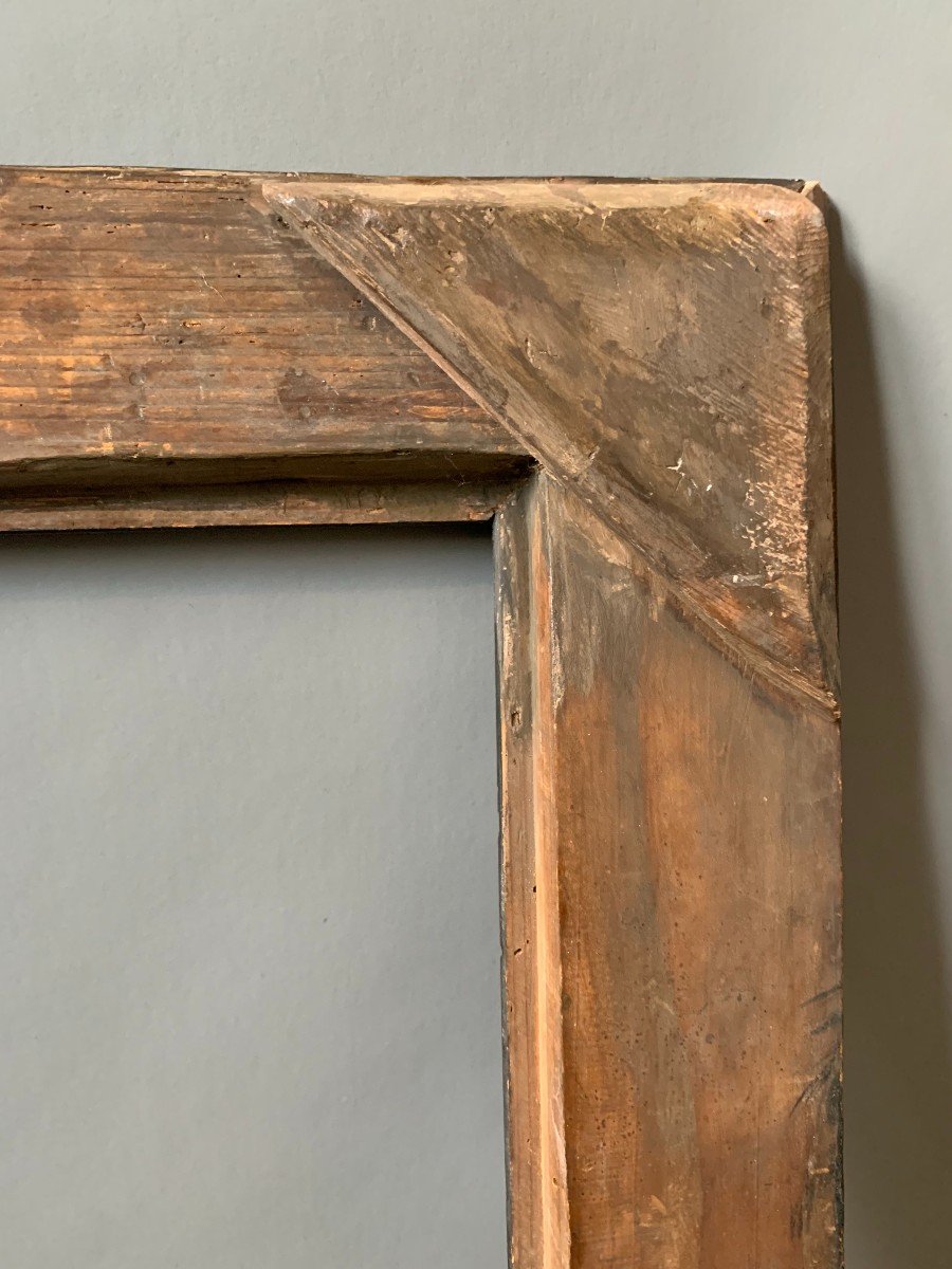 Wooden Frame - 18th Century Baguette - 18th -photo-3