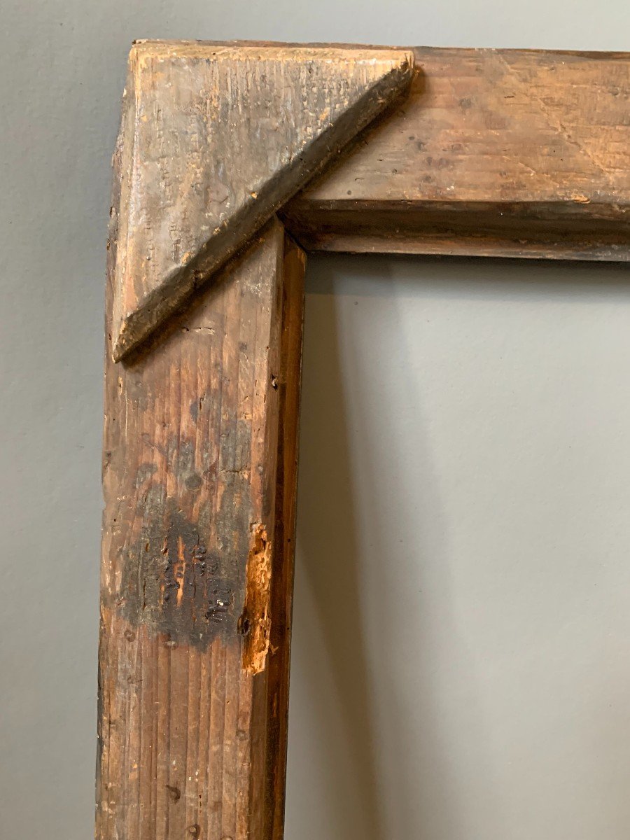 Wooden Frame - 18th Century Baguette - 18th -photo-4