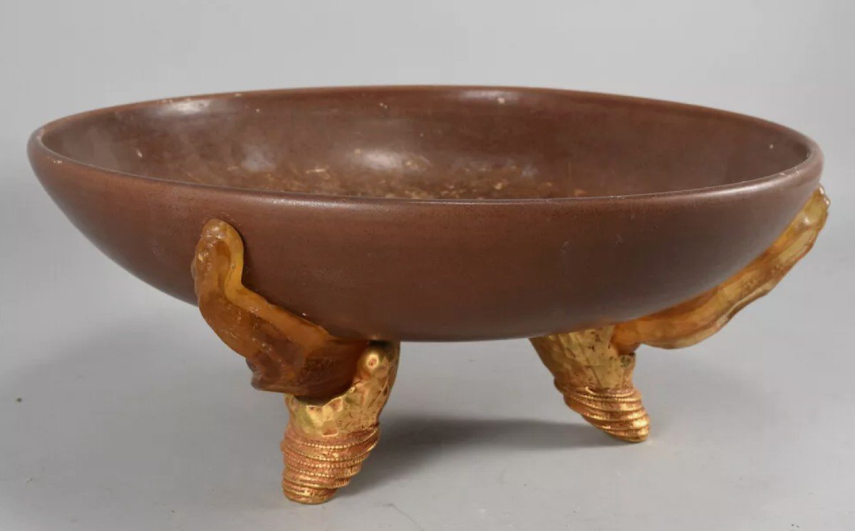 Large Ceramic Cup In The Taste Of Garouste And Bonetti -photo-3
