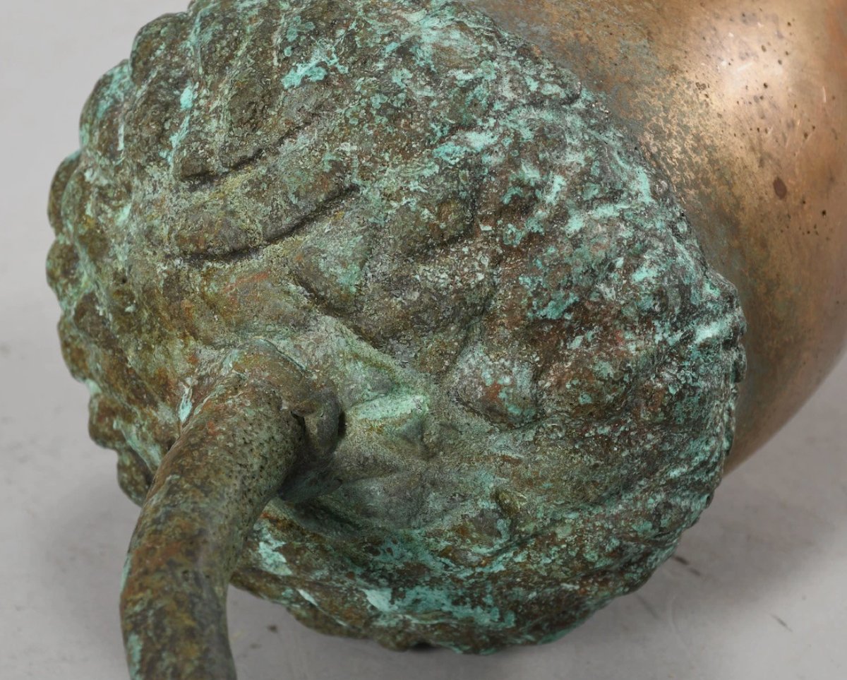 Grand Gland En Bronze - Années 60 - Décoration-photo-3