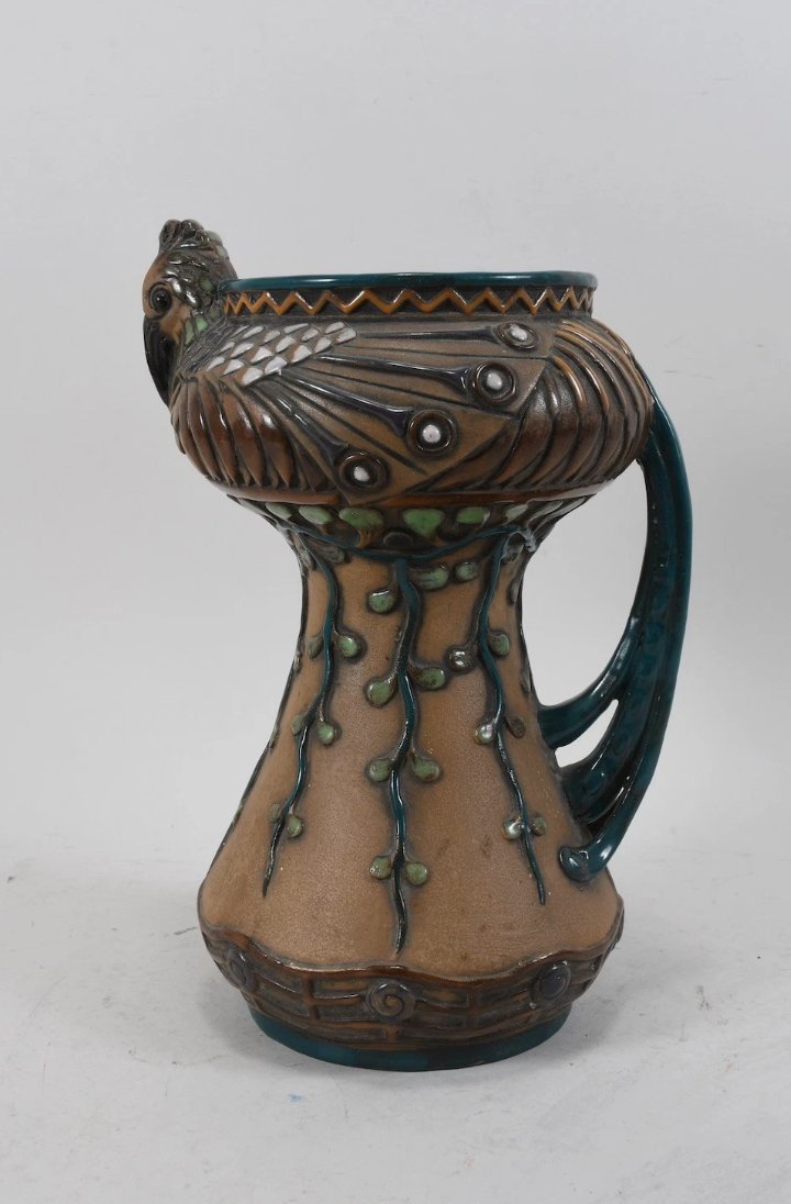 Pichet zoomorphe Amphora Austria - début XXᵉ siècle-photo-3