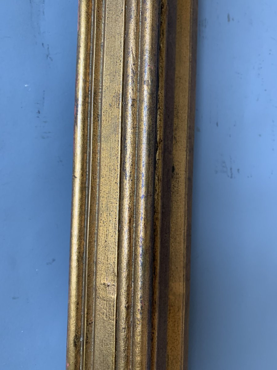 Large Gilded Wooden Frame - Early 20th Century-photo-4