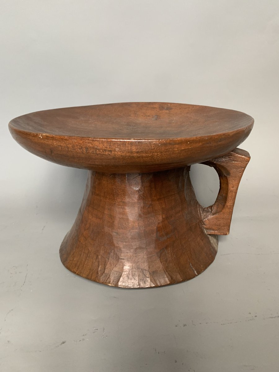 Coupe ou centre de table en bois - Vers 1970 - Vintage-photo-2