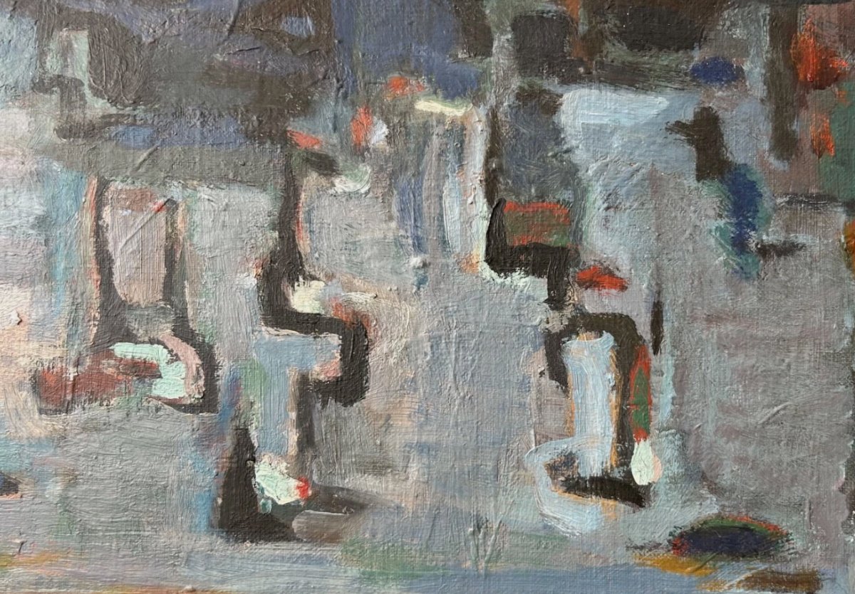 Knud Viktor (1924-2013) – Oil On Canvas - 1960-photo-1