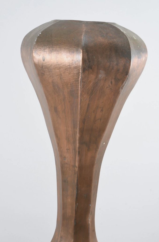 Large Copper Vase – First Half Of The 20th Century-photo-1