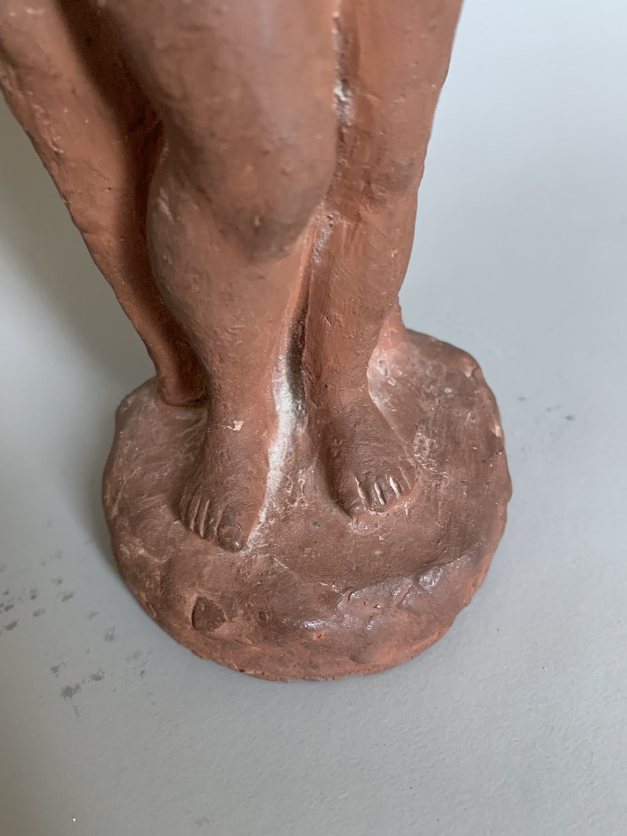 Terracotta Sculpture - Femme Nue - Bernard Anderson - XXᵉ Siècle-photo-3