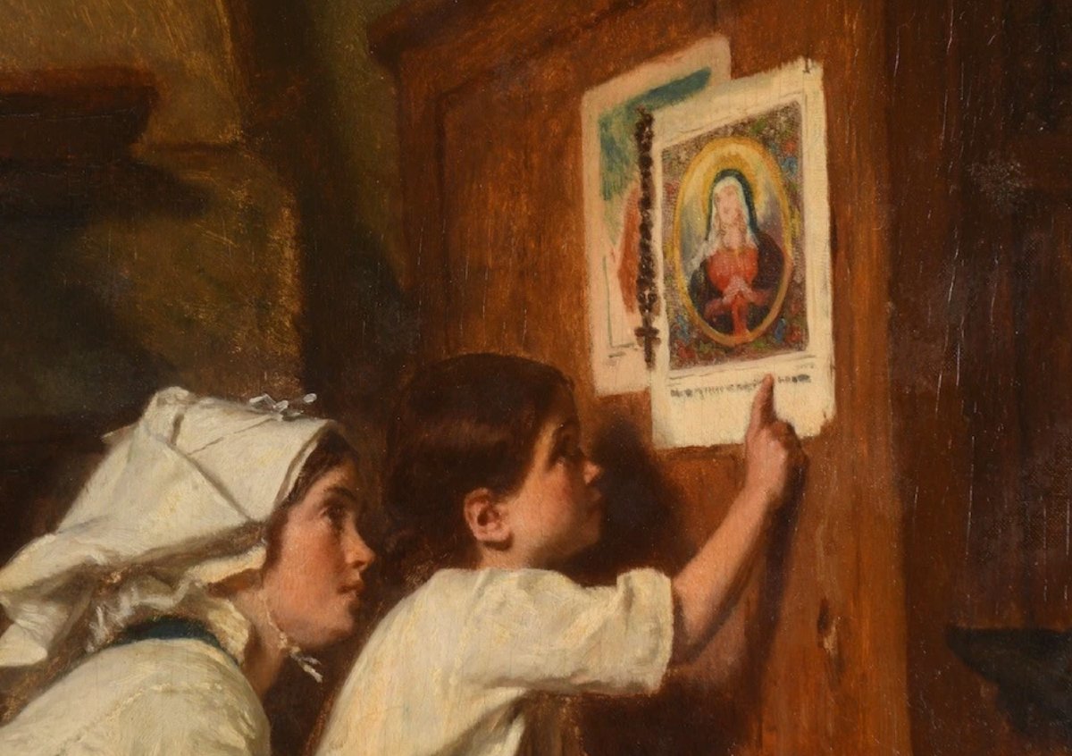 Alexandre-Marie Guillemin (1817-1880) – Scène d’intérieur bretonne - HSP-photo-4
