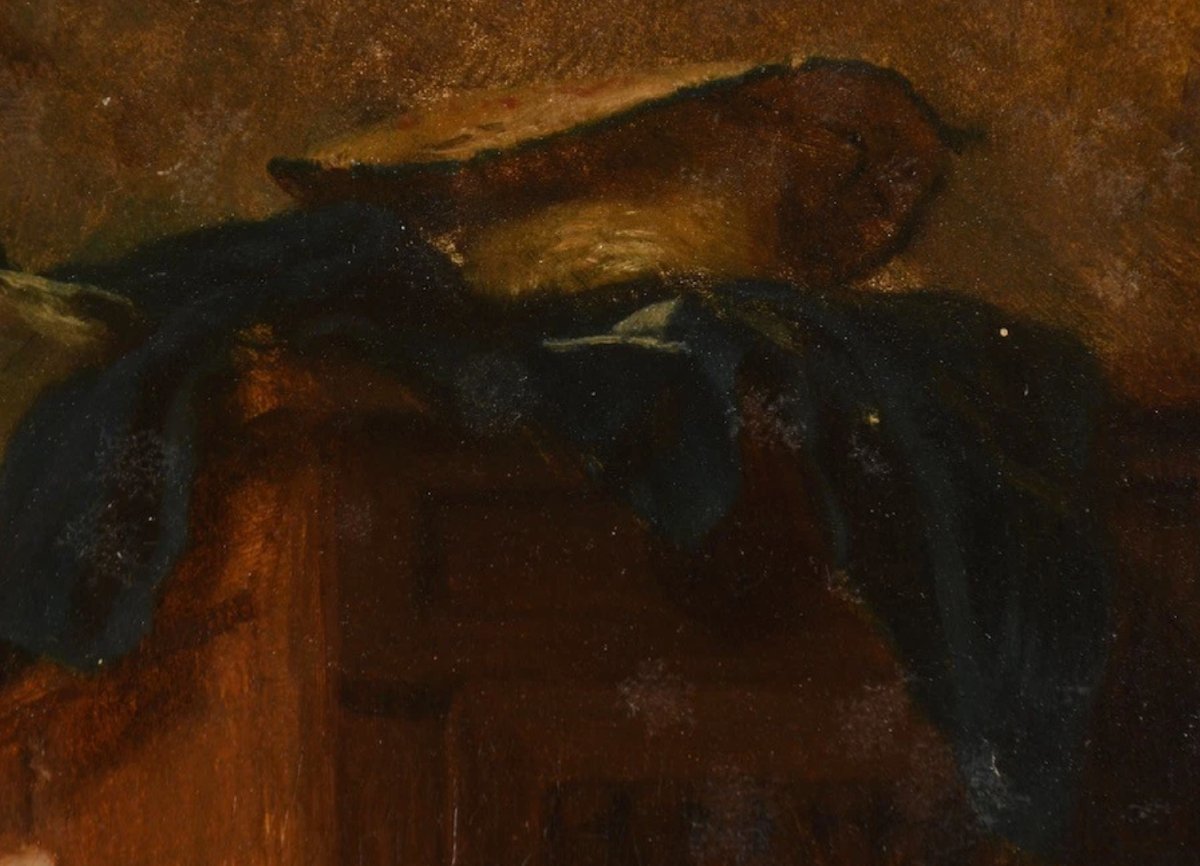Alexandre-Marie Guillemin (1817-1880) – Scène d’intérieur bretonne - HSP-photo-4
