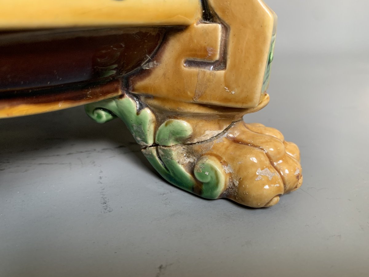 Imposing Minton Earthenware Planters / Planters – Late 19th Century-photo-1