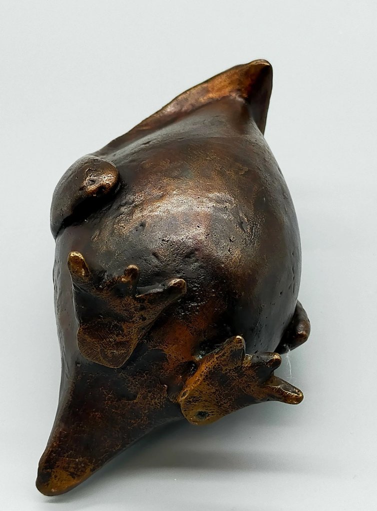 Bronze Penguin Sculpture – 1970s-photo-2