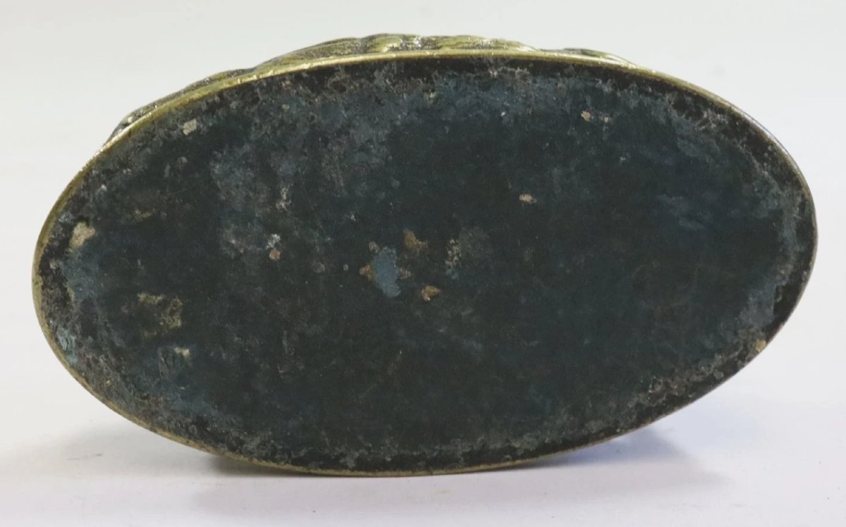 Auguste Cain (1821-1894) - Canard en bronze patiné signé  XIXe siècle-photo-4