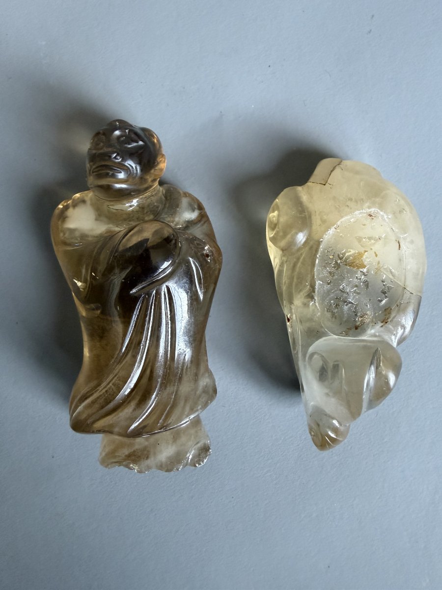 Chinese Figurine Made Of Rock Crystal – China, 19th Century-photo-1
