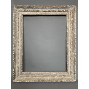 Grand cadre Montparnasse en bois sculpté et stuc – XXᵉ siècle