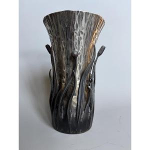 Forged Steel Vase – First Half Of The 20th Century