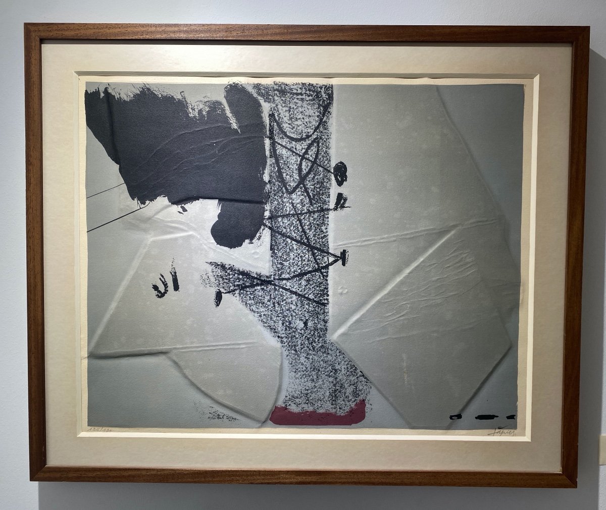 Antoni Tàpies - Lithograph - 1962-photo-2