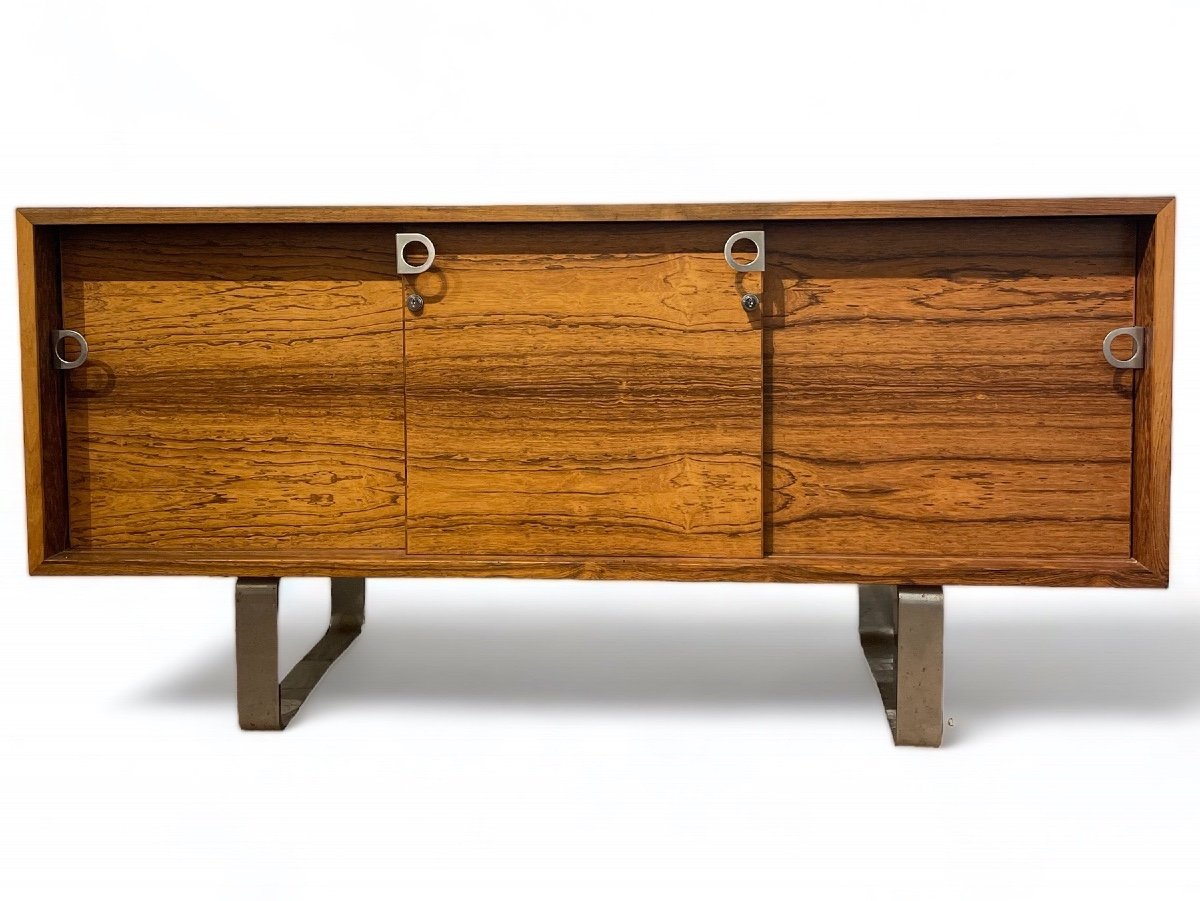 Sideboard Attributed To Florence Knoll Rosewood-photo-2