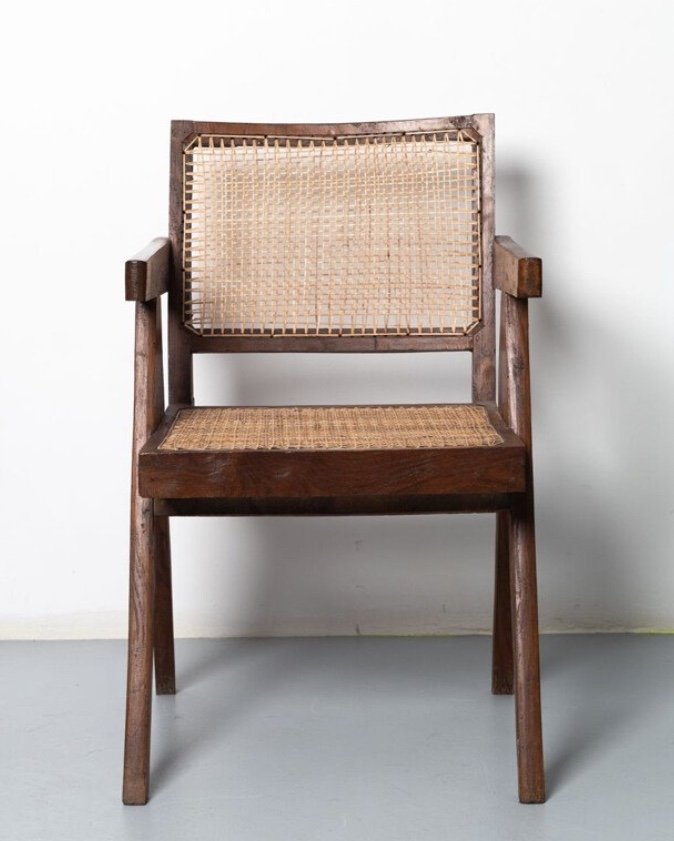 Pierre Jeanneret - Fauteuil Office Chair Pour Chandigarh 1955-photo-3