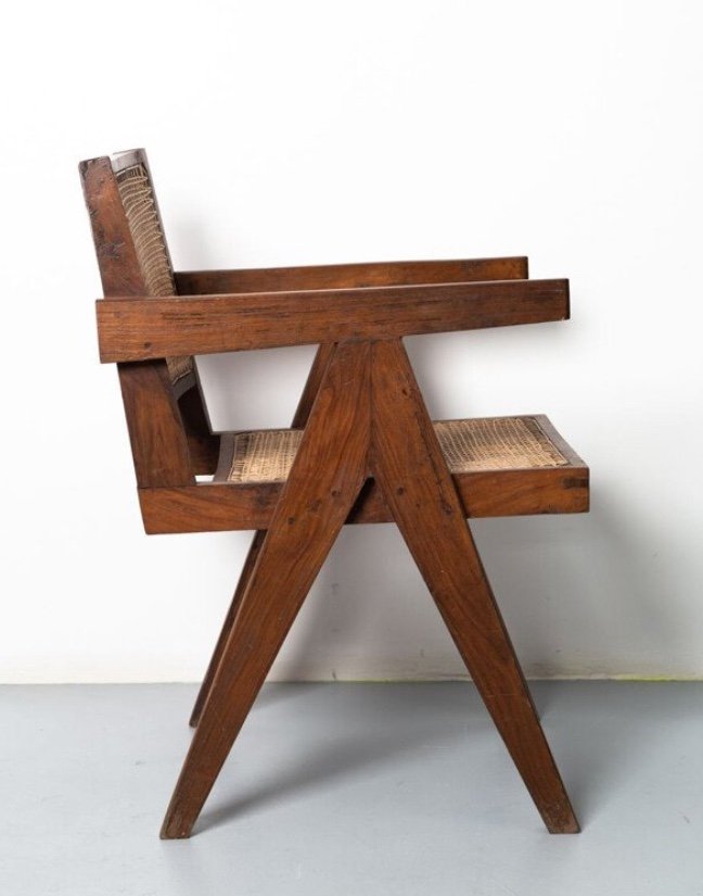 Pierre Jeanneret - Office Chair For Chandigarh 1955-photo-4