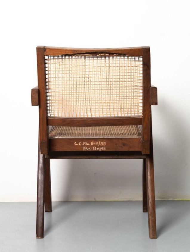 Pierre Jeanneret - Fauteuil Office Chair Pour Chandigarh 1955-photo-2