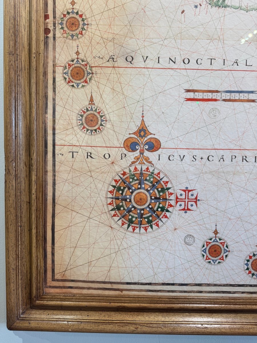 Portuguese Planisphere - Portolan-photo-2