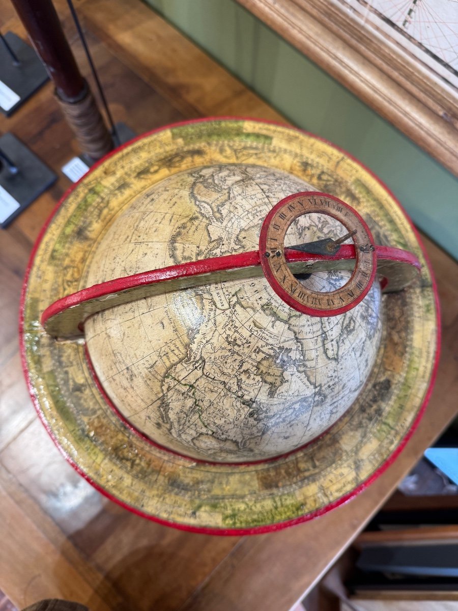 Terrestrial Globe Delamarche 1821-photo-4