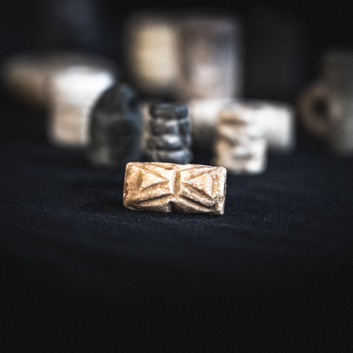 Lot Of Antique Cylinder Seals - Near East - 1st Millennium Bc-photo-4