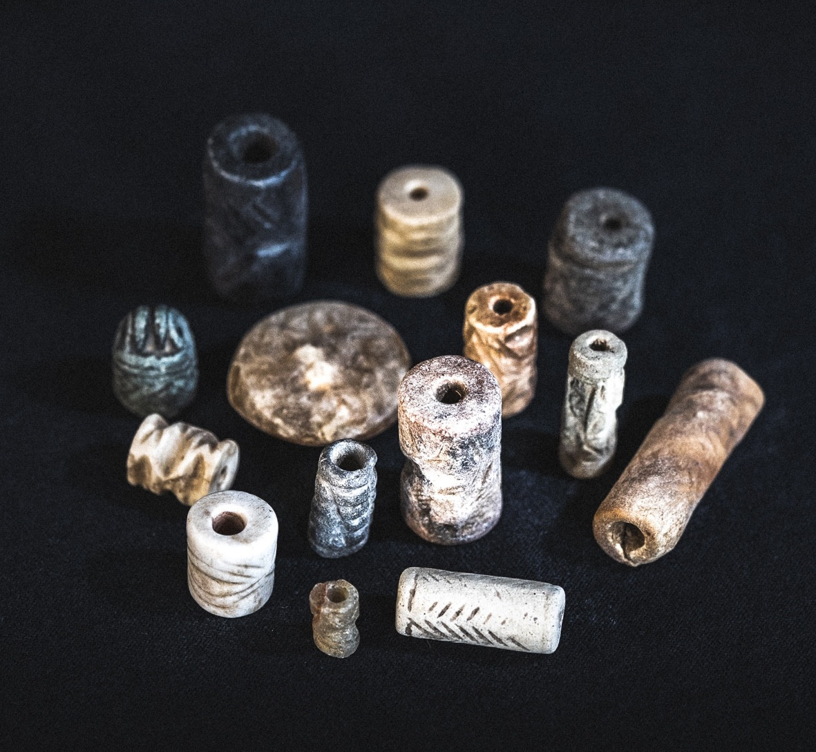 Lot Of Antique Cylinder Seals - Near East - 1st Millennium Bc