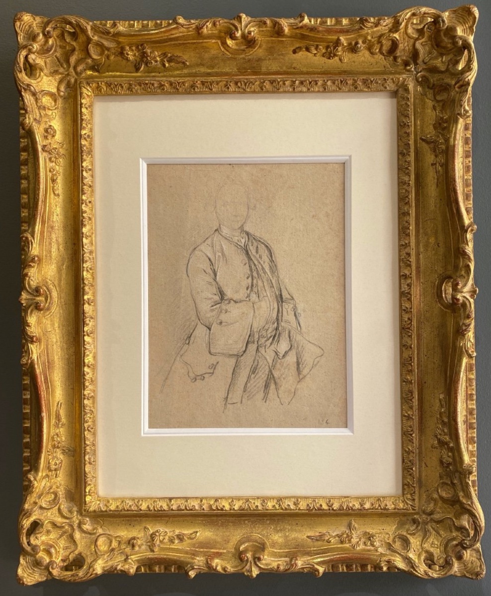 French School, 18th Century, Portrait Of A Man-photo-3