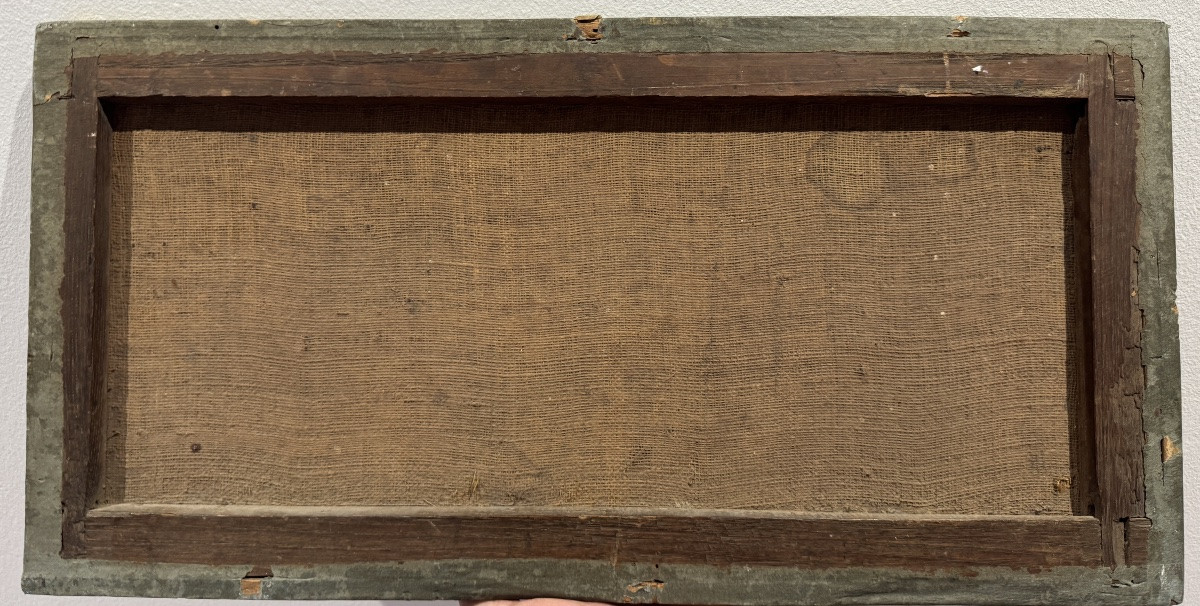 Italian School, 19th Century - Landscape - Oil On Canvas-photo-1